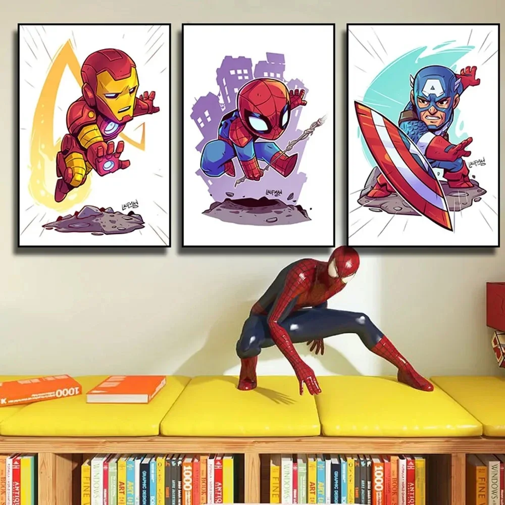 Marvel Movie Avengers Canvas Poster Superhero Spiderman Iron Man Wall Art Painting Prints Picture Kids Bedroom Living Room Decor
Marvel Movie Avengers Canvas Poster Superhero Spiderman Iron Man Wall Art Painting Prints Picture Kids Bedroom Living Room Decor