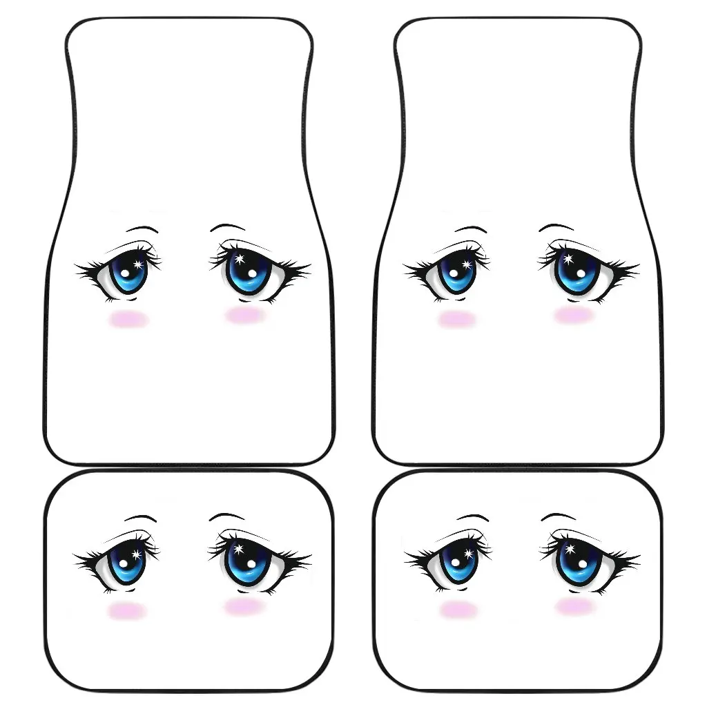 Cute Anime Eyes Car Floor Mat Vintage Black Carpet Anti-Slip Rubber Mat Pack of 4 Auto Accessiores for Car SUV Van Truck Sedan
Cute Anime Eyes Car Floor Mat Vintage Black Carpet Anti-Slip Rubber Mat Pack of 4 Auto Accessiores for Car SUV Van Truck Sedan