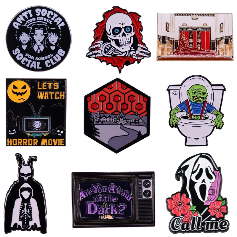 K3886 Horror Movie Series Metal Brooch Pins Briefcase Badge Cartoon Brooches Lapel Pin Jewelry Gift For Women Men Wholesale
K3886 Horror Movie Series Metal Brooch Pins Briefcase Badge Cartoon Brooches Lapel Pin Jewelry Gift For Women Men Wholesale