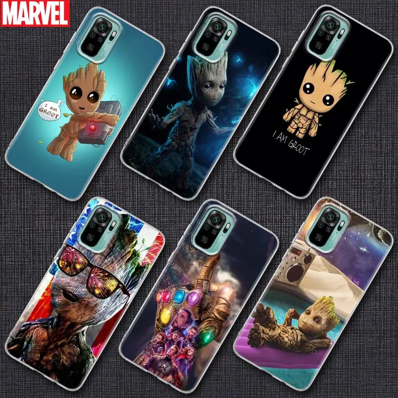 Marvel Case for Xiaomi Redmi Note 9s 8 11 7 9 10 Pro 10s 8T 11s Clear Back Soft Cover Note 9 s 8Pro K40 8 Capa I Am Groot MARVEL
Marvel Case for Xiaomi Redmi Note 9s 8 11 7 9 10 Pro 10s 8T 11s Clear Back Soft Cover Note 9 s 8Pro K40 8 Capa I Am Groot MARVEL