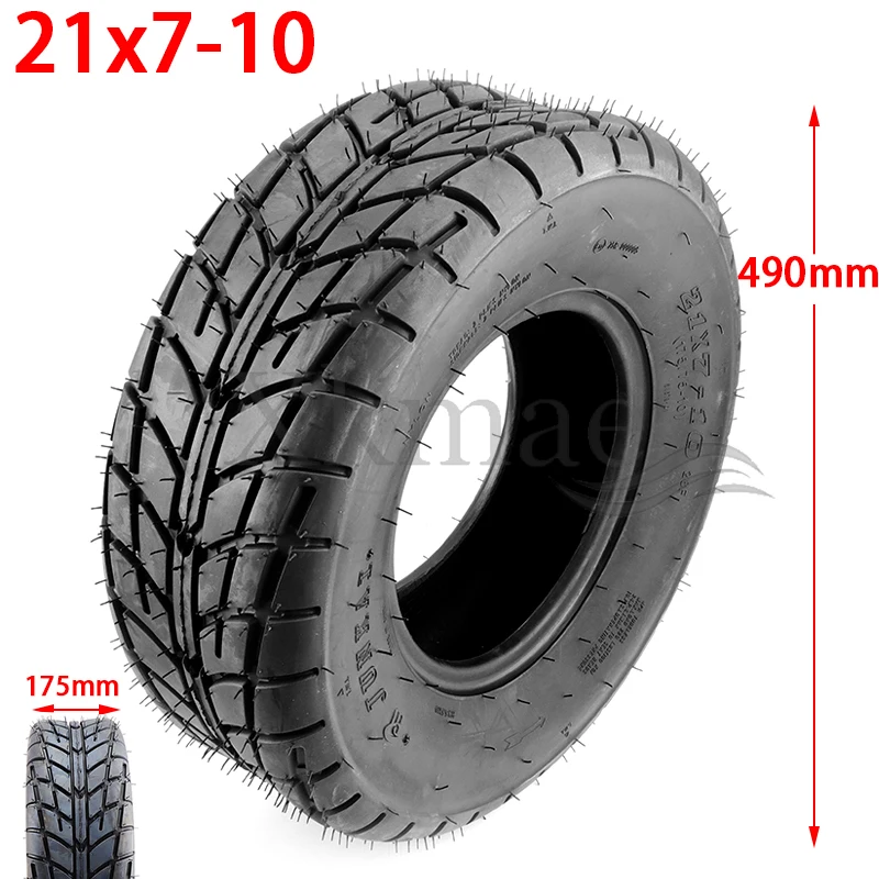 10 inch tubeless tires 21x7-10 tires suitable for ATV Kart Golf cart Road tire Kart Farmer Car
10 inch tubeless tires 21x7-10 tires suitable for ATV Kart Golf cart Road tire Kart Farmer Car