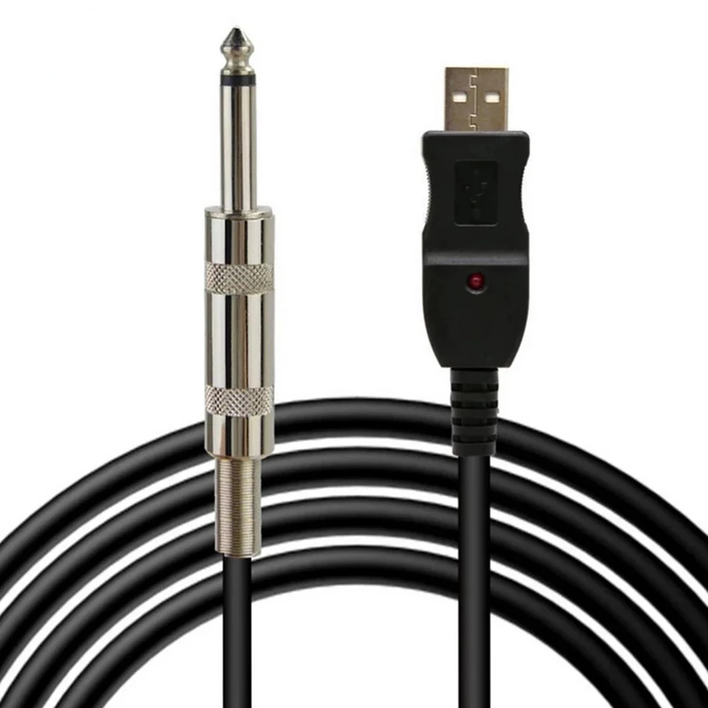 Player Recording Stereo Connection Audio Cable Link Computer Instrument USB to XLR 6.3mm Jack Bass 3m Guitar Accessories PFSN506
Player Recording Stereo Connection Audio Cable Link Computer Instrument USB to XLR 6.3mm Jack Bass 3m Guitar Accessories PFSN506