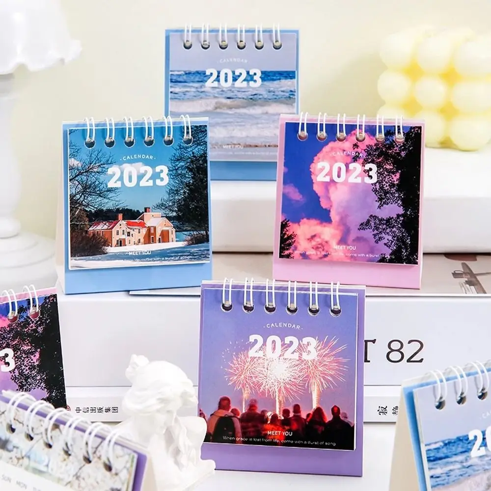 2023 Calendar Mini Portable Office School Supplies calendar Desk Calendar Monthly Planner Desk Ornament
2023 Calendar Mini Portable Office School Supplies calendar Desk Calendar Monthly Planner Desk Ornament