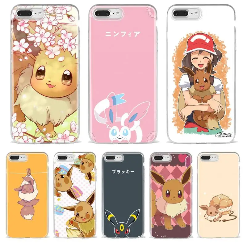 Eevee Cartoon Pokemons Fox Phone Case Transparent For Iphone 11 13 12 Pro Max Xr X Mini 7 8 PLUS Coque Cover
Eevee Cartoon Pokemons Fox Phone Case Transparent For Iphone 11 13 12 Pro Max Xr X Mini 7 8 PLUS Coque Cover