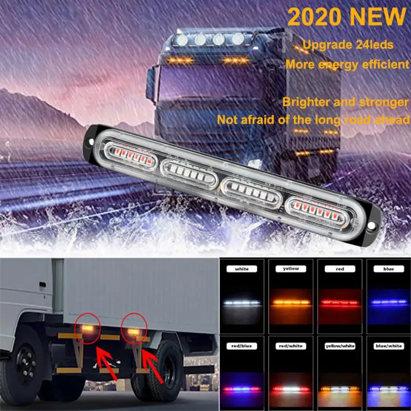 LED Emergency Warning Flash Strobe Light Truck Pickup Beacon Hazard Warning Light 24 SMD Strobe Light 72W
LED Emergency Warning Flash Strobe Light Truck Pickup Beacon Hazard Warning Light 24 SMD Strobe Light 72W