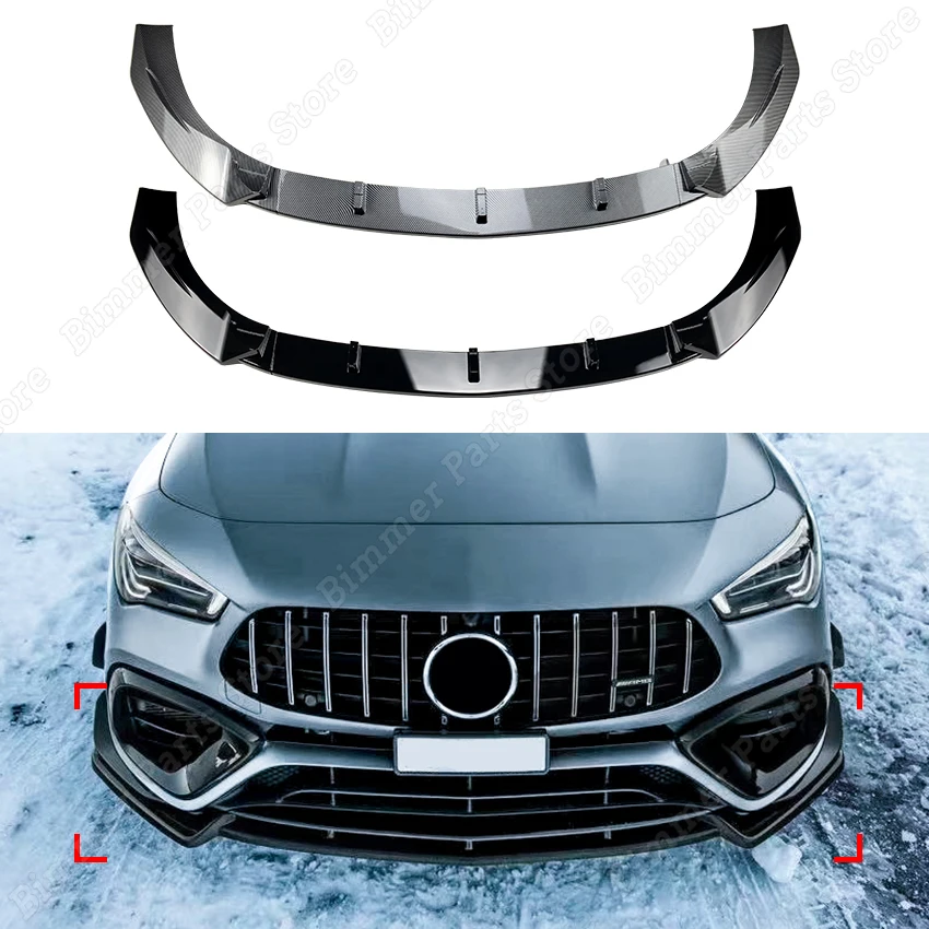 For Mercedes CLA 45 AMG C118 Accessories CLA Class C118 2019-2023 PP Car Front Bumper Lip Spoiler Splitter Diffuser Canard Lip
For Mercedes CLA 45 AMG C118 Accessories CLA Class C118 2019-2023 PP Car Front Bumper Lip Spoiler Splitter Diffuser Canard Lip