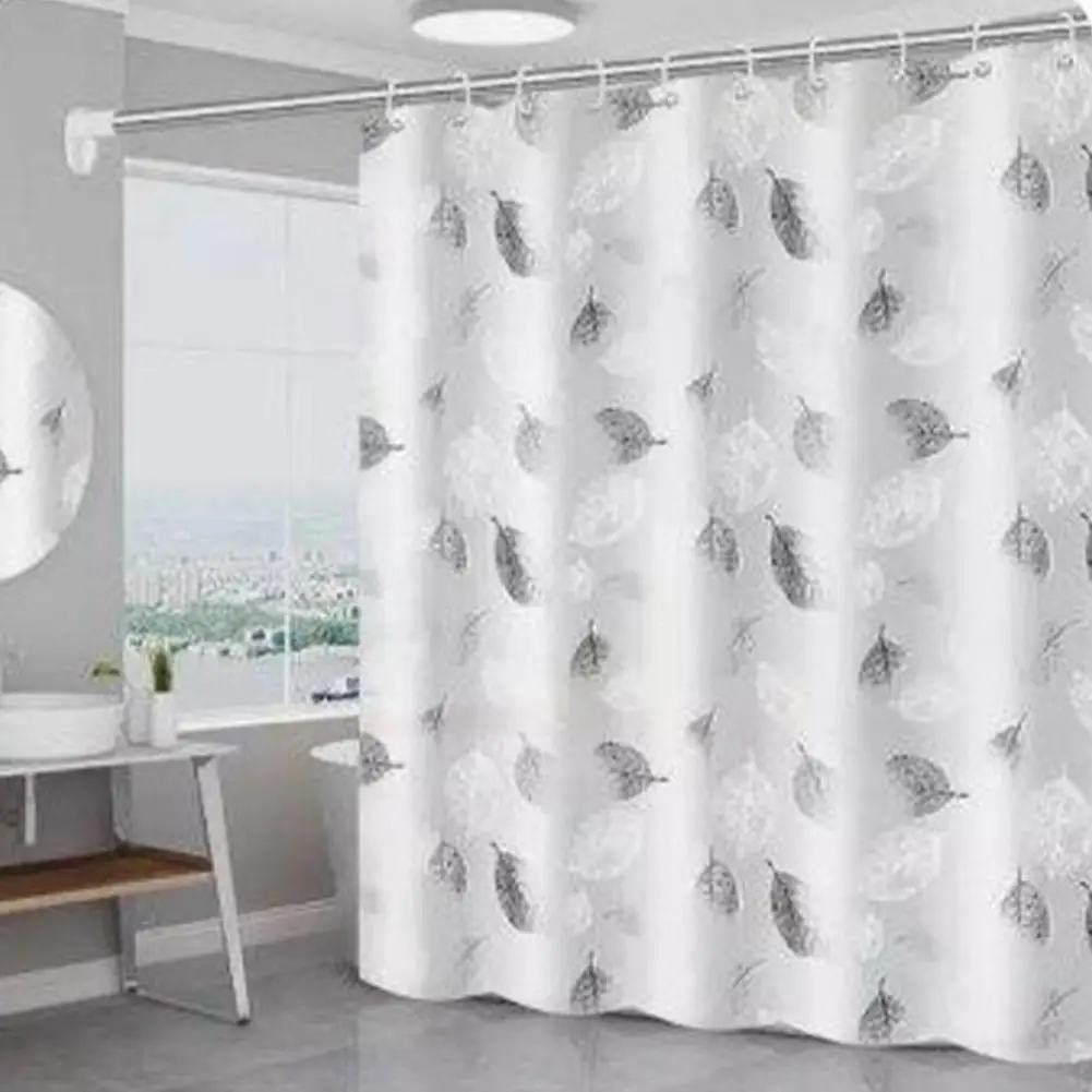 Shower Curtain With Hooks Rustproof Metal Grommets Waterproof Ombre Leaf Patterns Shower Curtain For Bathroom 12/15/18 X18m
Shower Curtain With Hooks Rustproof Metal Grommets Waterproof Ombre Leaf Patterns Shower Curtain For Bathroom 12/15/18 X18m