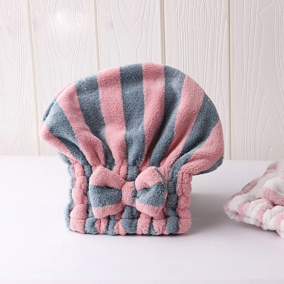 Hooded Towels Wrap for Women Stripe Absorbent Quick Dry Hair Turban for Drying Curly Long Thick Hair Hat Wrapped Towel
Hooded Towels Wrap for Women Stripe Absorbent Quick Dry Hair Turban for Drying Curly Long Thick Hair Hat Wrapped Towel