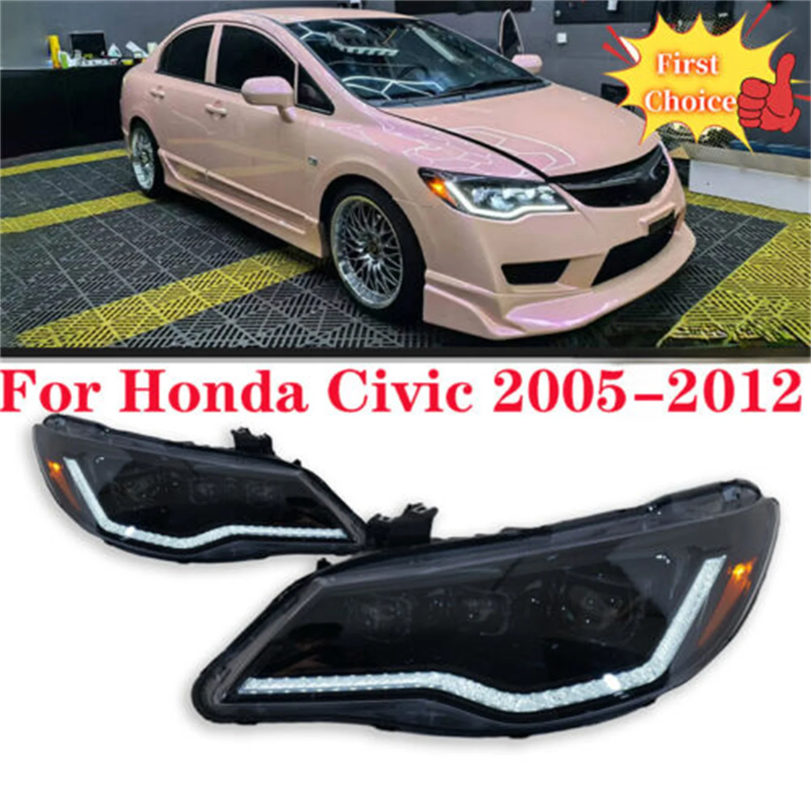 1 пара для Honda Civic FD 2005-2012 годов 2005-2012 светодиодный проектор светодиодные динамические фары светодиодные авто фары в сборе динамический проектор
1 пара для Honda Civic FD 2005-2012 годов 2005-2012 светодиодный проектор светодиодные динамические фары светодиодные авто фары в сборе динамический проектор