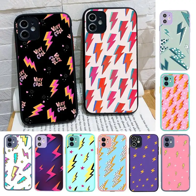 Cartoon Cute lightning Phone Case for iPhone 14 11 12 13 Mini Pro Max 8 7 Plus X XR XS MAX Translucent Matte Cover
Cartoon Cute lightning Phone Case for iPhone 14 11 12 13 Mini Pro Max 8 7 Plus X XR XS MAX Translucent Matte Cover