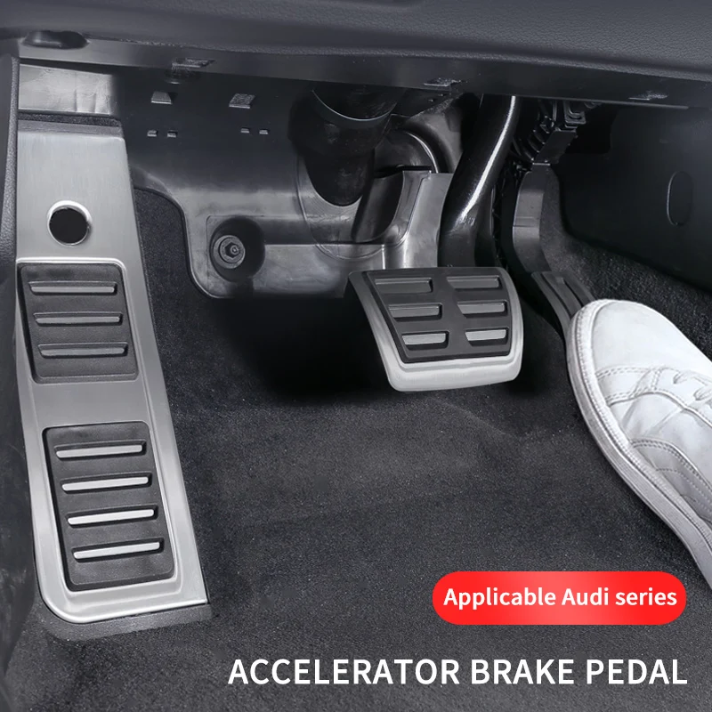 Aluminum Alloy Car Accelerator Fuel Pedal Brake Foot Rest Pedals For Audi Series Q2L Q3 Q5 Q5L Q7 Auto Interior Accessories
Aluminum Alloy Car Accelerator Fuel Pedal Brake Foot Rest Pedals For Audi Series Q2L Q3 Q5 Q5L Q7 Auto Interior Accessories