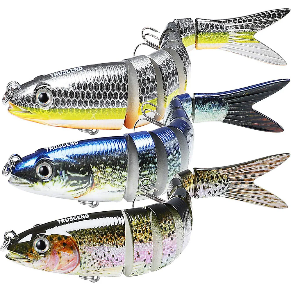 TRUSCEND Fishing Lures Pike Saltwater And Freshwater Walleye Yellow Perch High Reality: Lifelike Swimming Durable
TRUSCEND Fishing Lures Pike Saltwater And Freshwater Walleye Yellow Perch High Reality: Lifelike Swimming Durable