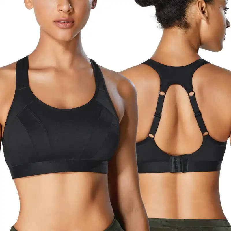 Элегантный бесшовный спортивный бюстгальтер без косточек, спортивный топ с быстрой сушкой, максимальная поддержка, контроль прыжков для бе... 
Элегантный бесшовный спортивный бюстгальтер без косточек, спортивный топ с быстрой сушкой, максимальная поддержка, контроль прыжков для бе...