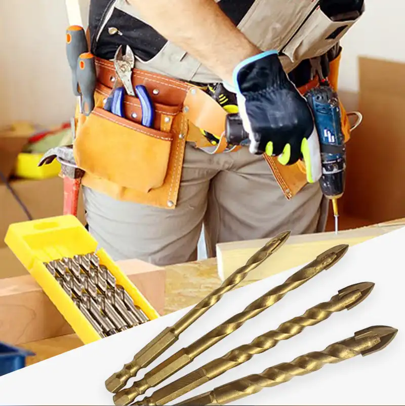 Four-Blade Cross Drill Bit Ceramic Tile Hole Opener 6/8/10/12mm Handle Drilling Bit High Hard Carbide Twists Drill
Four-Blade Cross Drill Bit Ceramic Tile Hole Opener 6/8/10/12mm Handle Drilling Bit High Hard Carbide Twists Drill