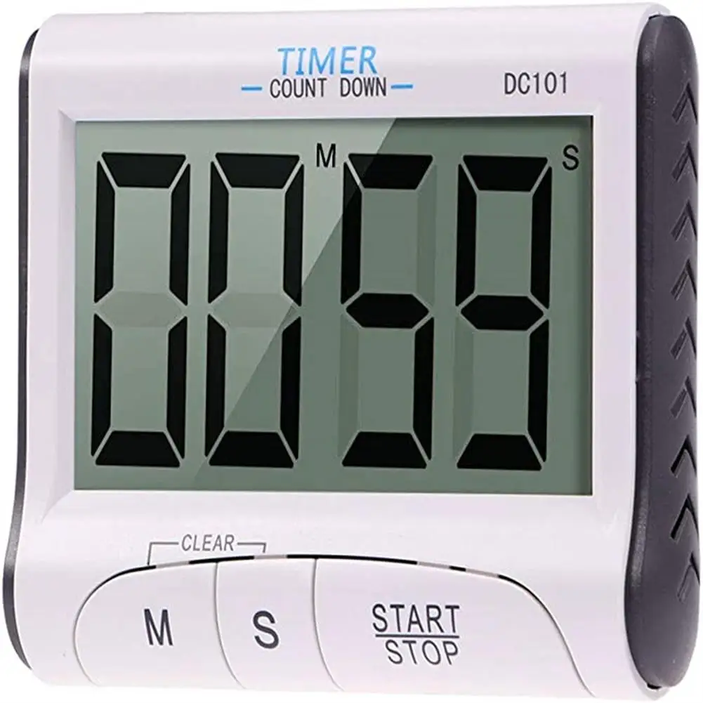 

Dc101 Kitchen Cooking Timer With Large Lcd Display Screen Digital Timer Time Management Kitchen Gadgets