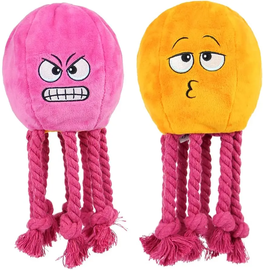 New Squeaky Dog Toys, Stuffed Plush Interactive Octopus Toys for Puppy Reducing Boredom, Red
New Squeaky Dog Toys, Stuffed Plush Interactive Octopus Toys for Puppy Reducing Boredom, Red