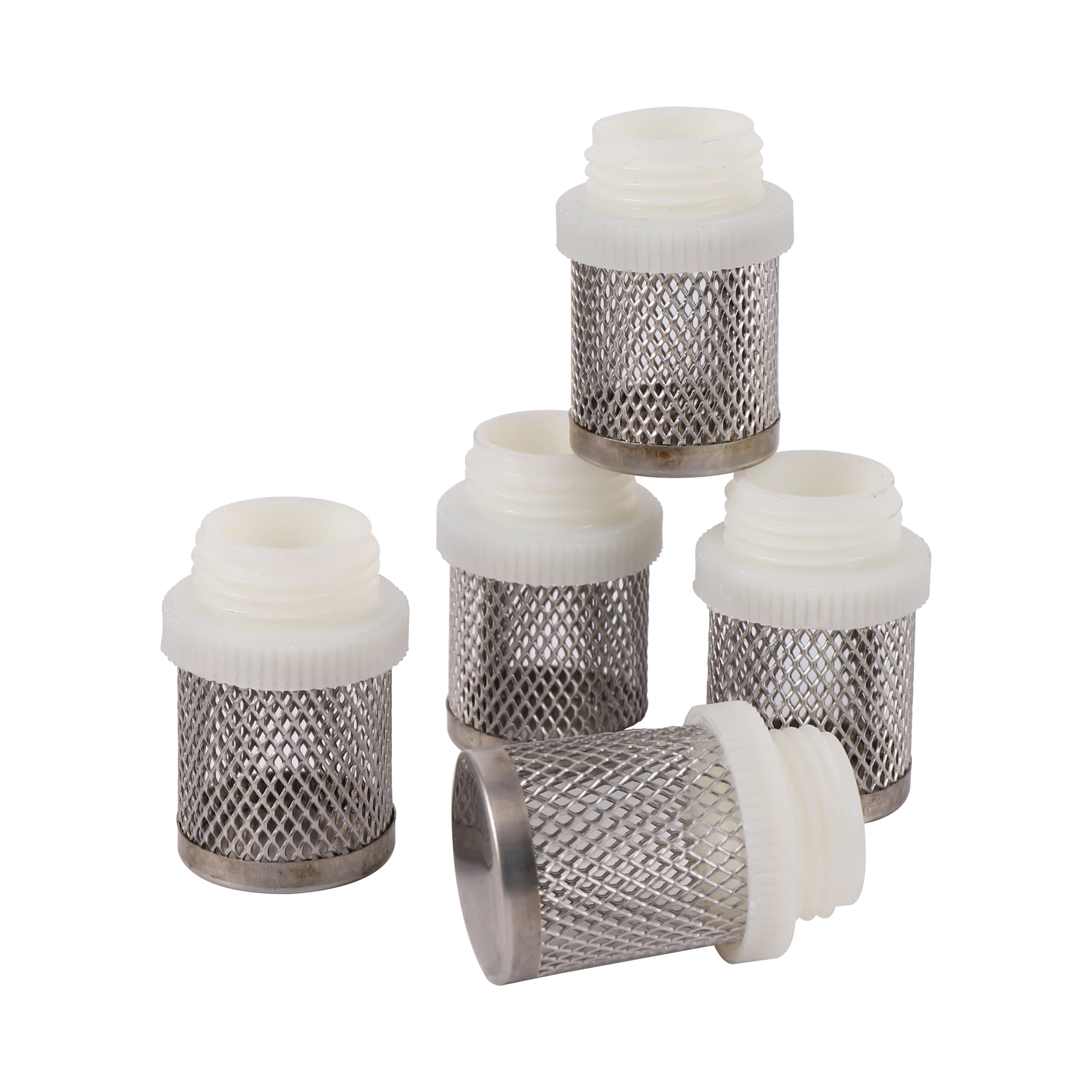 5pcs 304 Stainless Filter 20mm-1/2'' Male Thread Connector Agriculture Garden Irrigation Aquarium Water Pump Fillter
5pcs 304 Stainless Filter 20mm-1/2'' Male Thread Connector Agriculture Garden Irrigation Aquarium Water Pump Fillter