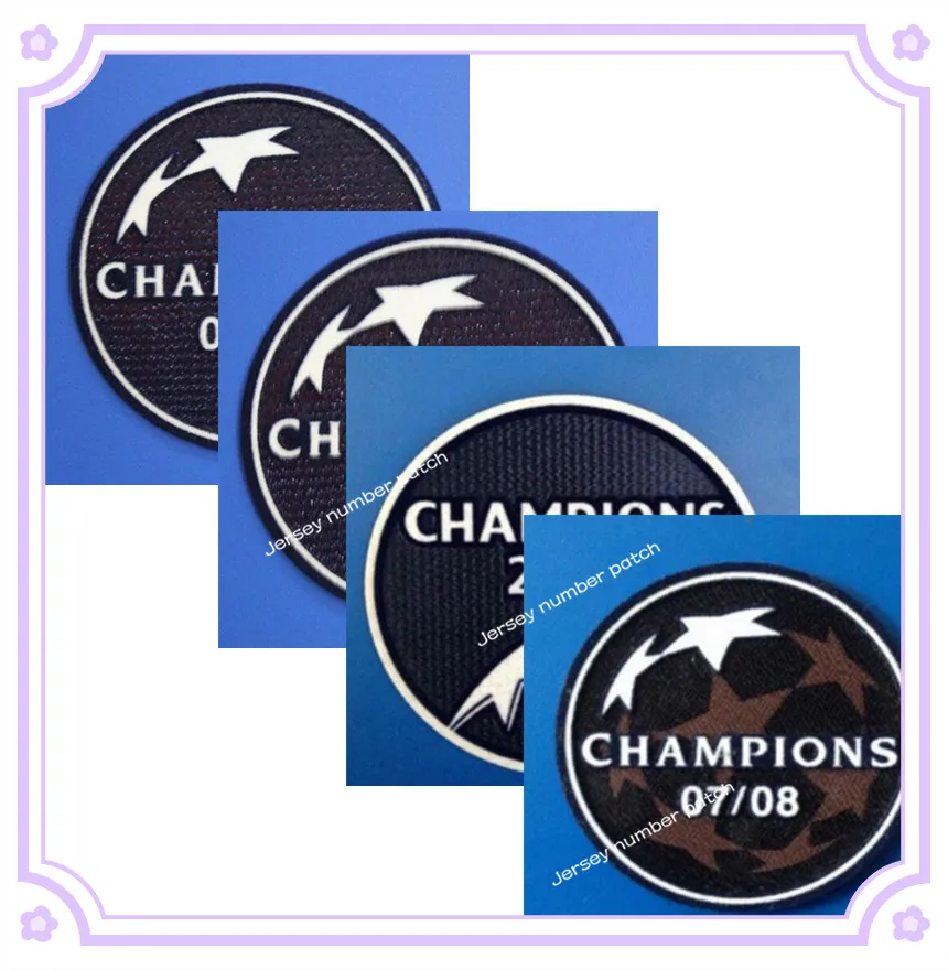 04/05 05/06 06/07 07/08 2010 2012 champions Badges football Print patch,Soccer Hot stamping Patch Badges
04/05 05/06 06/07 07/08 2010 2012 champions Badges football Print patch,Soccer Hot stamping Patch Badges