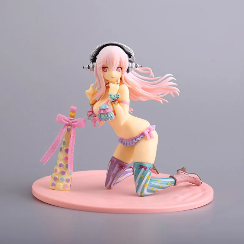 Super Sonico Bikini Sexy Anime Girl Figure 13cm Supersonico Action Figurine Statue Model Kawaii Doll Desk Decoration Toys Gift 
Super Sonico Bikini Sexy Anime Girl Figure 13cm Supersonico Action Figurine Statue Model Kawaii Doll Desk Decoration Toys Gift