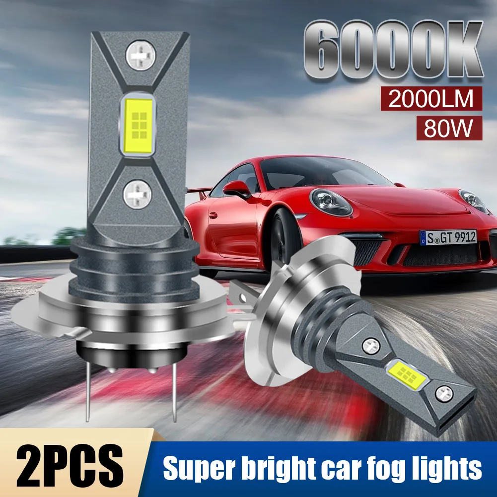 2PCS Car LED Fog Light 9005 H4 H7 H11 H16 Headlight LED Bulb 160W 12V-24V 6000K White Front Light Plug and Play Car Lamp
2PCS Car LED Fog Light 9005 H4 H7 H11 H16 Headlight LED Bulb 160W 12V-24V 6000K White Front Light Plug and Play Car Lamp