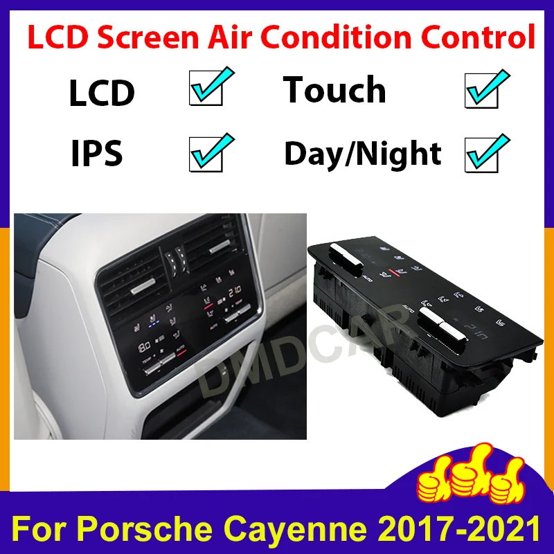 LCD Climate Control Screen AC Panel For Porsche Cayenne Air Conditioning Temperature Control Knobs
LCD Climate Control Screen AC Panel For Porsche Cayenne Air Conditioning Temperature Control Knobs