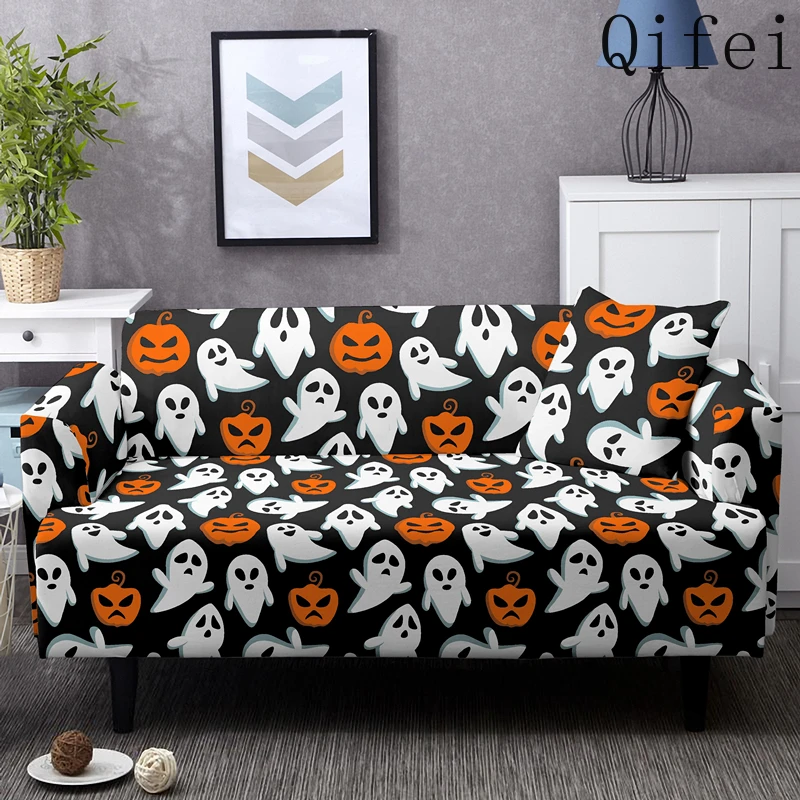 1/2/3/4 Seats Sofa Cover For Living Room Decor Cute Cartoon Halloween Slipcover Elastic Corner All-Inclusive Couch Covers
1/2/3/4 Seats Sofa Cover For Living Room Decor Cute Cartoon Halloween Slipcover Elastic Corner All-Inclusive Couch Covers