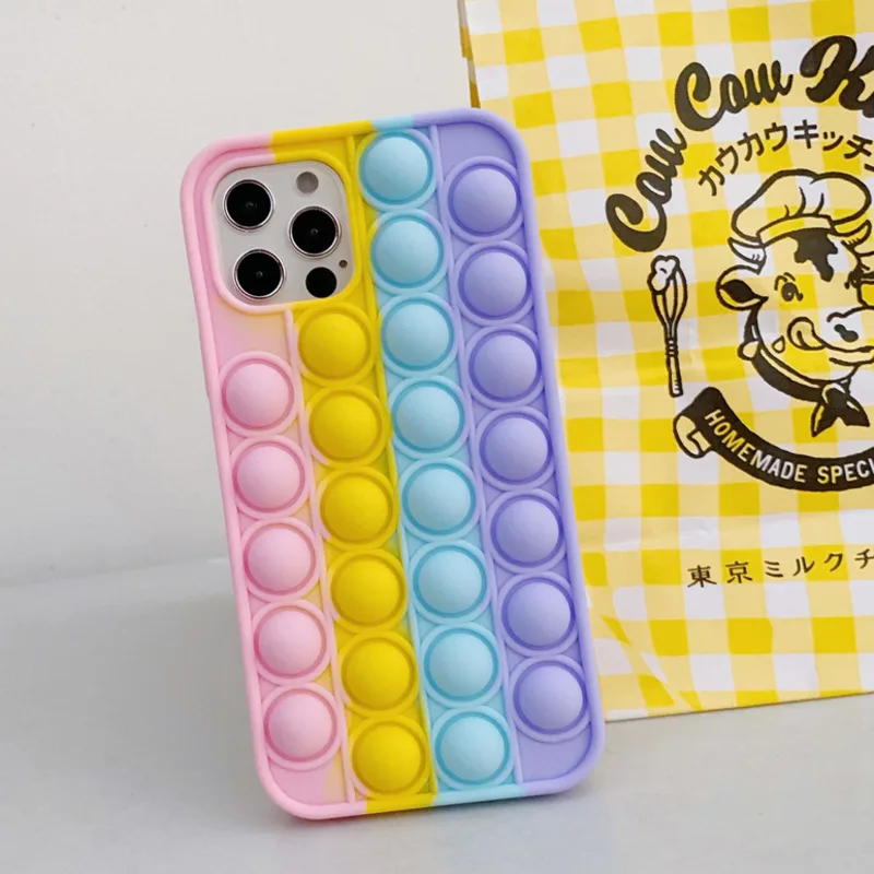 3D Push Fidget Toys Bubble Case For iPhone 11 12 13 Pro Reliver Stress Soft Cover for iphone X Xs Max XR 6 6s 7 8 Plus SE2020
3D Push Fidget Toys Bubble Case For iPhone 11 12 13 Pro Reliver Stress Soft Cover for iphone X Xs Max XR 6 6s 7 8 Plus SE2020