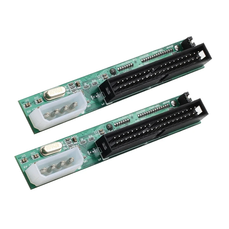 2Pcs 2.5 Sata to 3.5 Inch IDE Card Sata to IDE Adapter Converter Male 40 Pin Port for ATA 133 100 HDD CD DVD Serial
2Pcs 2.5 Sata to 3.5 Inch IDE Card Sata to IDE Adapter Converter Male 40 Pin Port for ATA 133 100 HDD CD DVD Serial