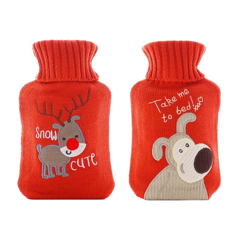 Hot Water Bottle Hot Water Bag Heating Pad with Soft KnittedCover Christmas Gift Neck Shoulder Dysmenorrhea Pains Relief
Hot Water Bottle Hot Water Bag Heating Pad with Soft KnittedCover Christmas Gift Neck Shoulder Dysmenorrhea Pains Relief