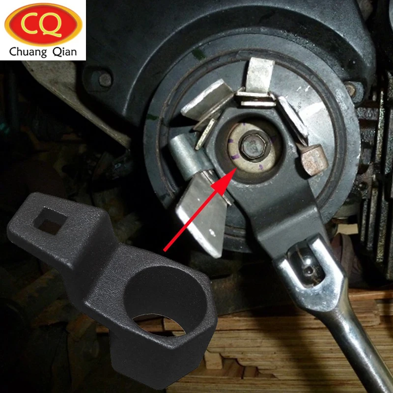 Chuang Qian 50mm Steel Crankshaft Crank Pulley Wrench Holder Tool For Honda Civic Acura CR-V Odysey PILOT S2000 .etc
Chuang Qian 50mm Steel Crankshaft Crank Pulley Wrench Holder Tool For Honda Civic Acura CR-V Odysey PILOT S2000 .etc