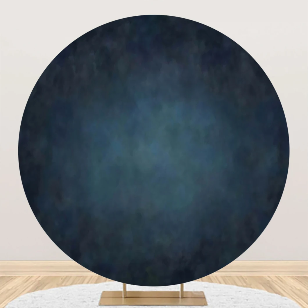 Laeacco Vintage Dark Blue Round Photography Backdrop Solid Gradient Pastel Chic Colours Design Adult Baby Portrait Background
Laeacco Vintage Dark Blue Round Photography Backdrop Solid Gradient Pastel Chic Colours Design Adult Baby Portrait Background