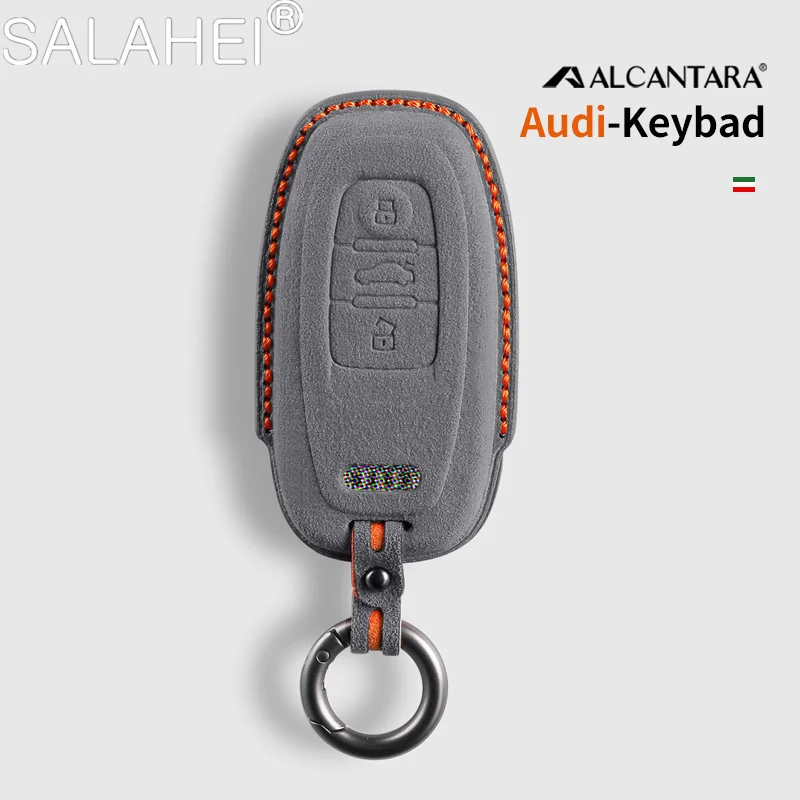 Alcantara Car Remote Key Case Cover Shell For Audi A1 A3 A4 A5 A6 A7 A8 Q3 Q5 Q7 S4 S5 S6 S7 S8 R8 TT Protector Fob Accessories 
Alcantara Car Remote Key Case Cover Shell For Audi A1 A3 A4 A5 A6 A7 A8 Q3 Q5 Q7 S4 S5 S6 S7 S8 R8 TT Protector Fob Accessories