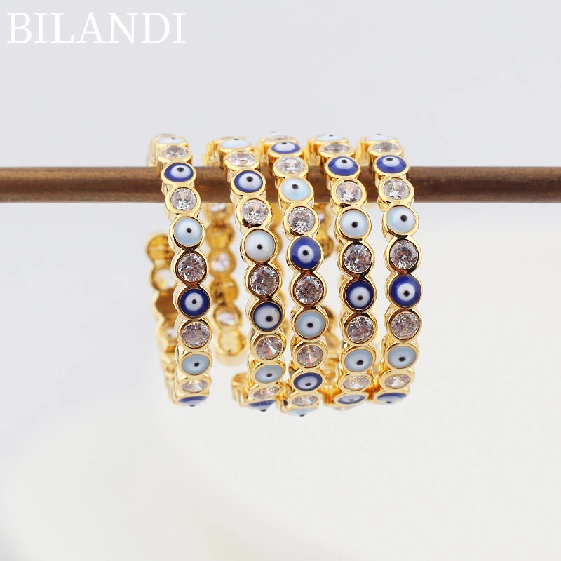 Bilandi Fashion Jewelry Color Eyes Ring 2022 New Trend High Quality AAA Zircon Enamel Ring For Women Accessories
Bilandi Fashion Jewelry Color Eyes Ring 2022 New Trend High Quality AAA Zircon Enamel Ring For Women Accessories