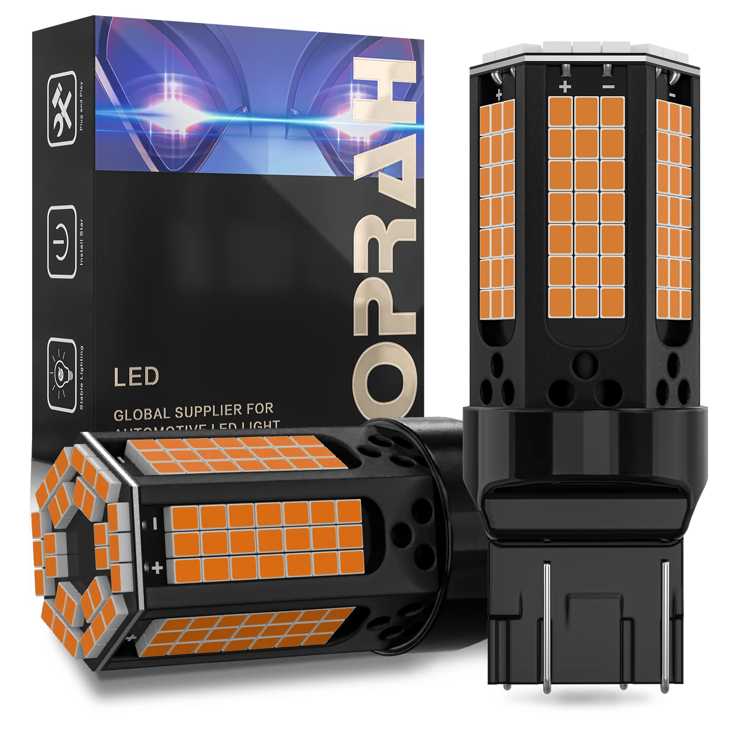 Oprah 2PCS Signal Lamp T20 Led 7443 W21/5W W21W 7440 Canbus 156SMD 2016 Parking Reverse Light Auto Driving Turning Lamp No Error
Oprah 2PCS Signal Lamp T20 Led 7443 W21/5W W21W 7440 Canbus 156SMD 2016 Parking Reverse Light Auto Driving Turning Lamp No Error