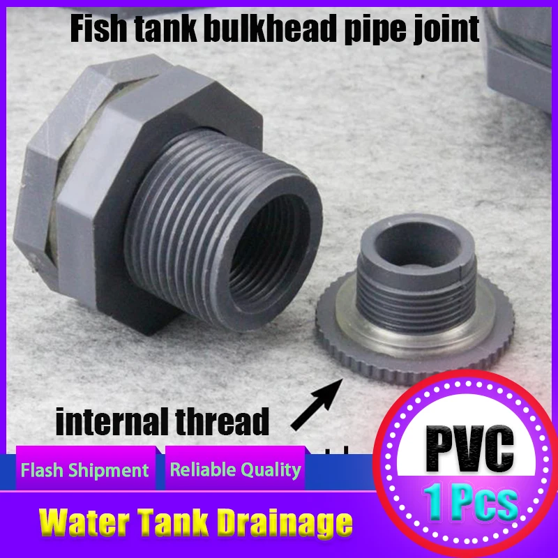 Fish Tank Bulkhead Pipe Joints Fmale Thread Aquarium Water Inlet Outlet Connector Water Tank Drainage 1 Pcs
Fish Tank Bulkhead Pipe Joints Fmale Thread Aquarium Water Inlet Outlet Connector Water Tank Drainage 1 Pcs