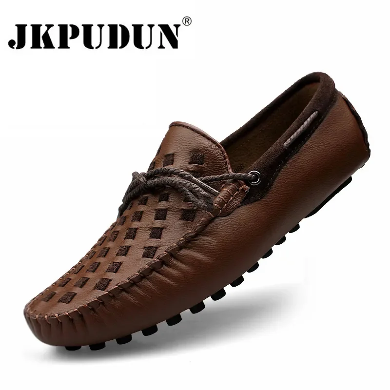 Genuine Leather Men Shoes Casual Luxury Brand Italian Slip on Mens Loafers Designer Moccasins Soft Male Driving Shoes Size 38-48
Genuine Leather Men Shoes Casual Luxury Brand Italian Slip on Mens Loafers Designer Moccasins Soft Male Driving Shoes Size 38-48