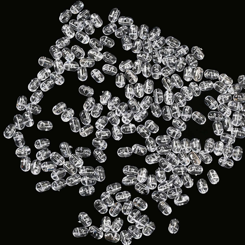100pcs Fishing Smart Beads Tranparent Double Cross Hole Beads Clear Beads Sets Fishing Group Tie Hook Sub-line Cross Bead
100pcs Fishing Smart Beads Tranparent Double Cross Hole Beads Clear Beads Sets Fishing Group Tie Hook Sub-line Cross Bead