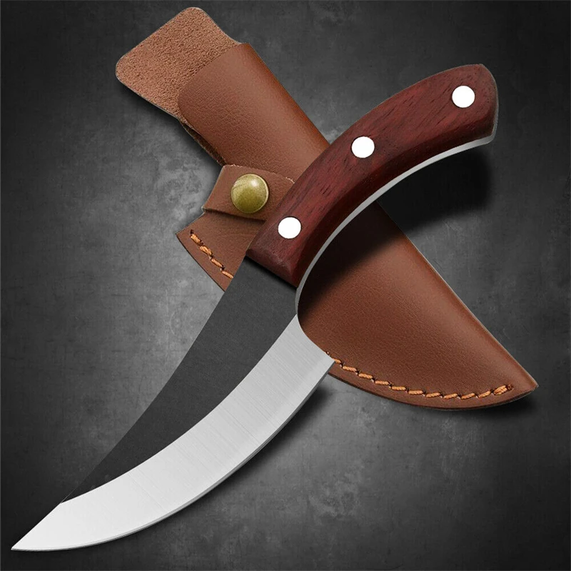 Boning Knife Sharp Stainless Steel Kitchen Knives Fishing Meat Cleaver Butcher Hunting Knife Beef Chicken Chef Cooking Tools
Boning Knife Sharp Stainless Steel Kitchen Knives Fishing Meat Cleaver Butcher Hunting Knife Beef Chicken Chef Cooking Tools