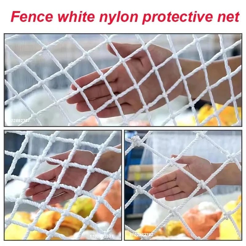 White nylon protective net, cat and dog safety net, balcony window, staircase, safety platform, guardrail, building safety net
White nylon protective net, cat and dog safety net, balcony window, staircase, safety platform, guardrail, building safety net