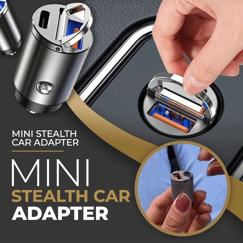 Mini Stealth Car Adapter 30W Fast Charger QC4.0 Quick Charging for Xiaomi Samsung iPhone Car USB Type-C Socket Adapter Charger
Mini Stealth Car Adapter 30W Fast Charger QC4.0 Quick Charging for Xiaomi Samsung iPhone Car USB Type-C Socket Adapter Charger