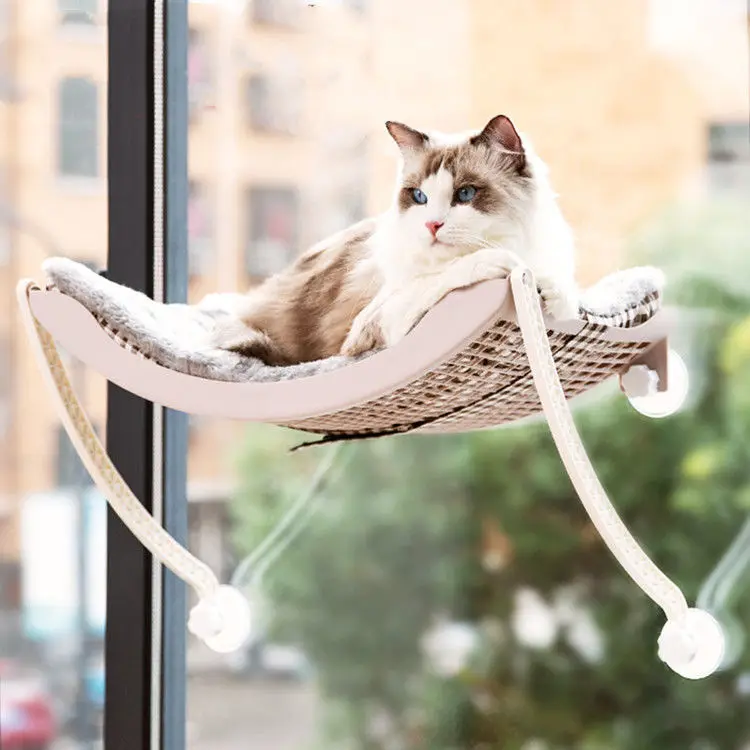 Pet Cat Hammock Sunbathing Hanging Cat Litter Suction Cup Balcony Window Swing Hanging Basket Toy Cat Scratching Board Hammock
Pet Cat Hammock Sunbathing Hanging Cat Litter Suction Cup Balcony Window Swing Hanging Basket Toy Cat Scratching Board Hammock
