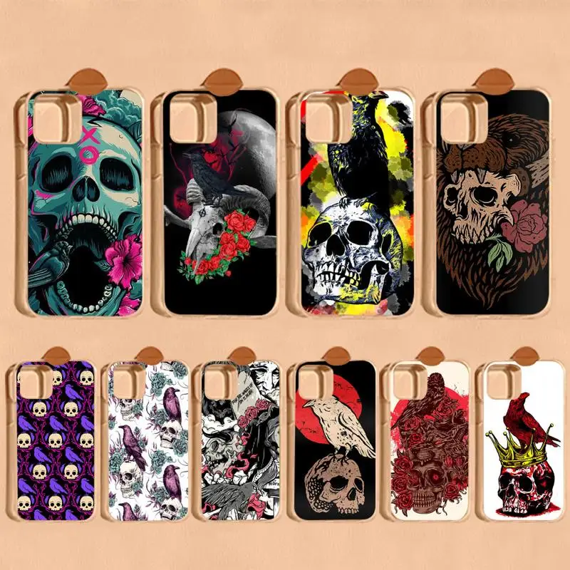 Skull Bear Crow Flower Phone Case For iPhone 14 13 12 11 Pro Max XS X XR SE 2020 6 7 8 Plus Mini Transparent Shell
Skull Bear Crow Flower Phone Case For iPhone 14 13 12 11 Pro Max XS X XR SE 2020 6 7 8 Plus Mini Transparent Shell