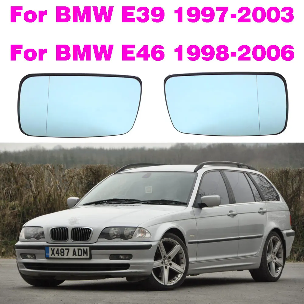 Car Side Rearview Mirror Glass Blue Lens With Heated Function For BMW E46 4 Doors 1997-2006 Rear View Mirrors
Car Side Rearview Mirror Glass Blue Lens With Heated Function For BMW E46 4 Doors 1997-2006 Rear View Mirrors