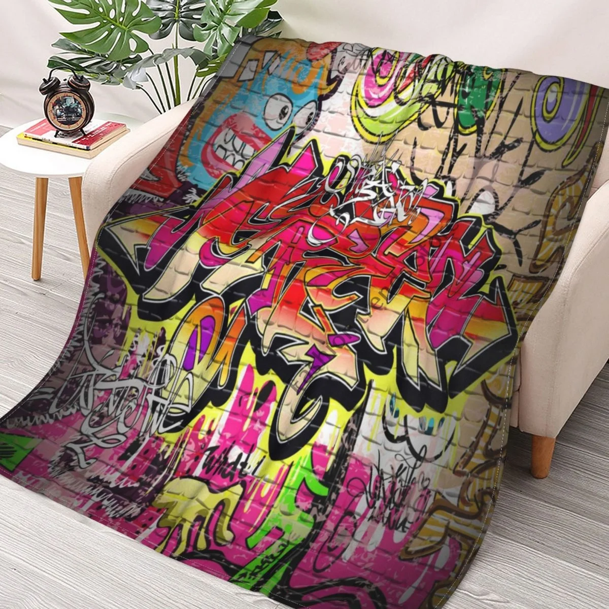 Teardo City Graffiti 3D Printing Throw Blanket Sherpa Blanket Bedding soft Blankets
Teardo City Graffiti 3D Printing Throw Blanket Sherpa Blanket Bedding soft Blankets