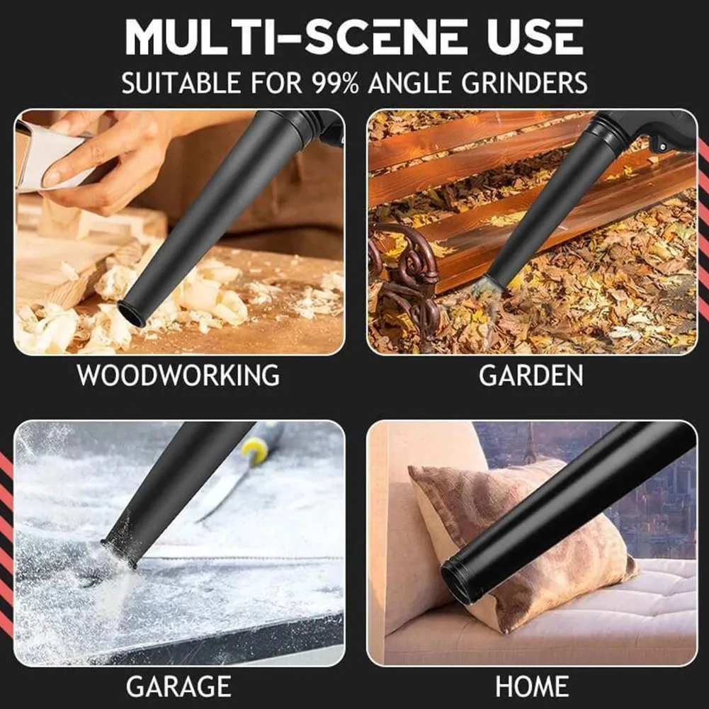 Angle Grinder Converted Into Blower Vacuum Cleaner Cordless Electric Air Blower Convenient Woodworker Bricklayer Cleaning Tools
Angle Grinder Converted Into Blower Vacuum Cleaner Cordless Electric Air Blower Convenient Woodworker Bricklayer Cleaning Tools