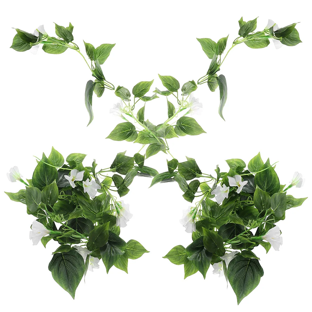 2 Pcs Artificial Garland Fake Flower Vines Outdoor Green Plants Decorate Floral Flowers
2 Pcs Artificial Garland Fake Flower Vines Outdoor Green Plants Decorate Floral Flowers