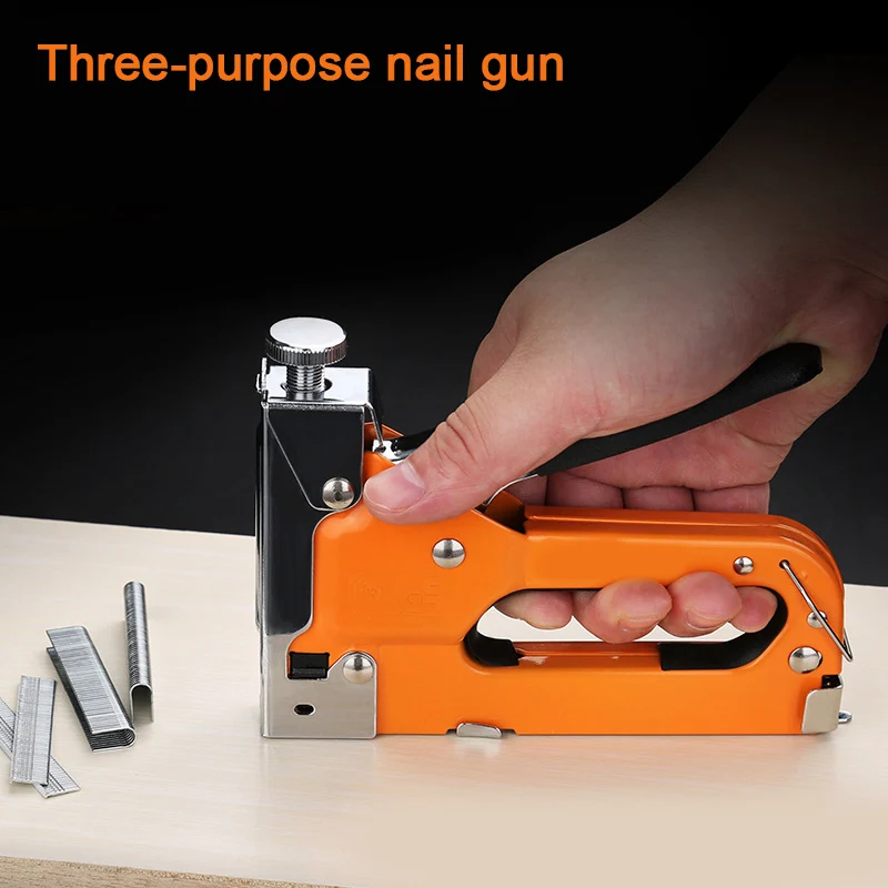 3 In 1 Door/t/u Type Heavy Duty Manual Nail Stapler Wood Hand Door Framing Finish Furniture Stapler Nail Gun
3 In 1 Door/t/u Type Heavy Duty Manual Nail Stapler Wood Hand Door Framing Finish Furniture Stapler Nail Gun