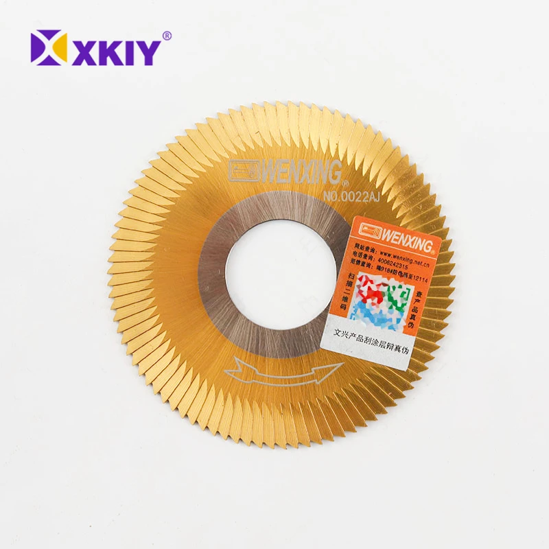 For Wenxing three-sided hardened titanium milling edge 0022AJ horizontal machine 100B alloy titanium saw blade 70x1.3x22
For Wenxing three-sided hardened titanium milling edge 0022AJ horizontal machine 100B alloy titanium saw blade 70x1.3x22