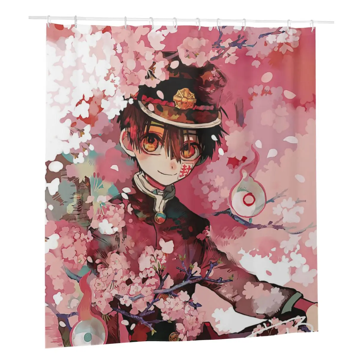 Jibaku Shounen Hanako Kun Anime Shower Curtain Yugi Amane Bathroom Printing Polyester Waterproof Bath Curtain with 12 Hook
Jibaku Shounen Hanako Kun Anime Shower Curtain Yugi Amane Bathroom Printing Polyester Waterproof Bath Curtain with 12 Hook