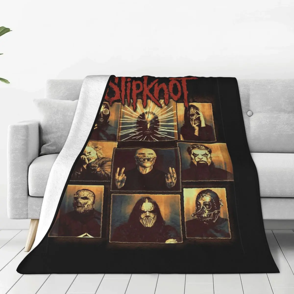 Панк-рок Slipknot вязаное одеяло, Фланелевое покрывало, летнее воздушное кондиционирование, индивидуальное мягкое теплое покрывало
Панк-рок Slipknot вязаное одеяло, Фланелевое покрывало, летнее воздушное кондиционирование, индивидуальное мягкое теплое покрывало